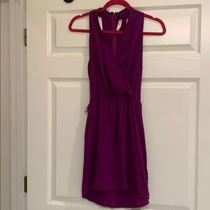 Ramy Brook 100% Silk Racer back Dress- Size S